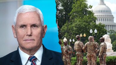 Former Vice President Mike Pence defends Trump’s crime crackdown in DC