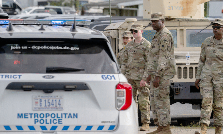 National Guard troops from six red states head to DC to help tackle crime