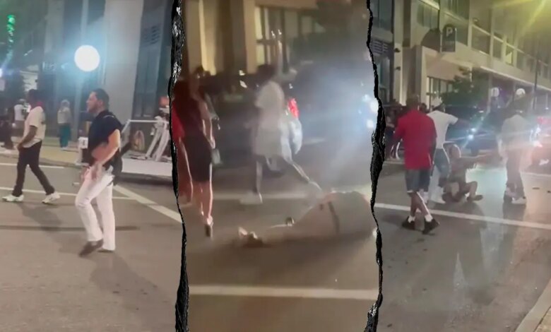 Eighth suspect charged in viral Cincinnati street brawl has surprising involvement in case