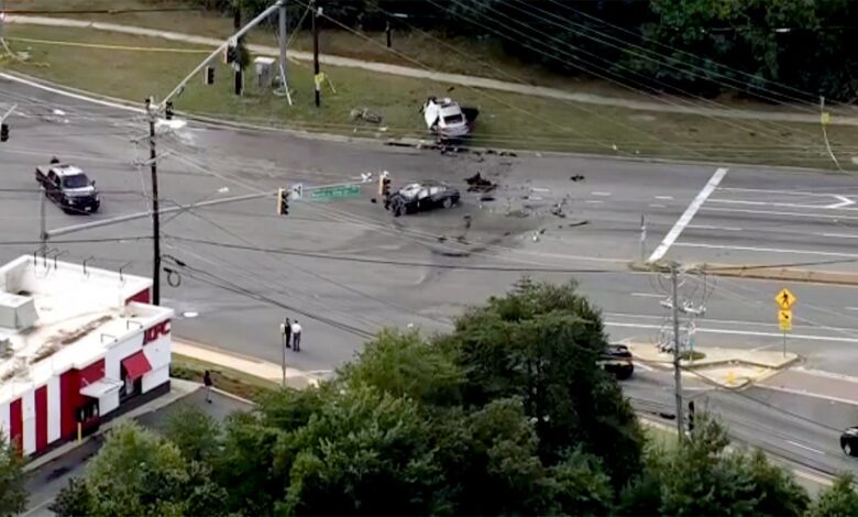 Maryland mother killed when 4 teens in stolen car slam into her and her child Maryland mother killed when 4 teens in stolen car slam into her and her child