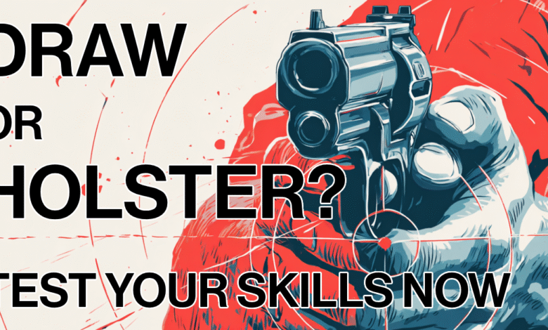 Draw Or Holster? Test Your Split-Second Decision Skills Draw Or Holster? Test Your Split-Second Decision Skills