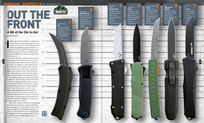Best OTF Knife: Out The Front Is Back Best OTF Knife: Out The Front Is Back