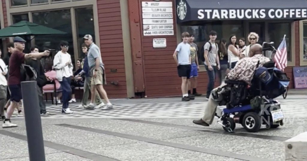 Video Shows Moment ‘Stolen Valor’ Argument Turns Violent in Seattle