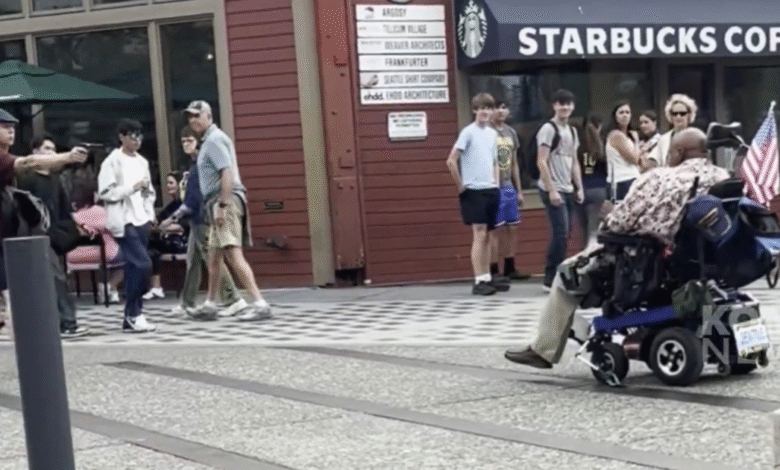 Video Shows Moment ‘Stolen Valor’ Argument Turns Violent in Seattle Video Shows Moment ‘Stolen Valor’ Argument Turns Violent in Seattle