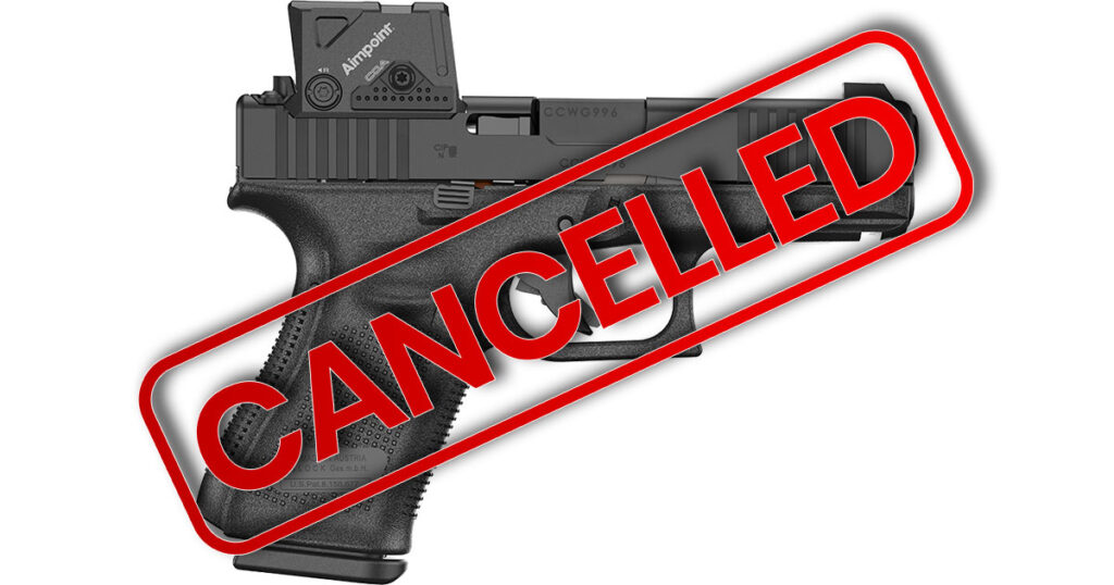 Glock COA Pistols Pulled from Civilian Market — Rumors Tie Move to P320 Troubles