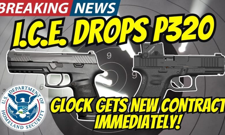 ICE Drops SIG P320s, Moves to Glock 19s for Duty Use Amid Civilian Market Pullback