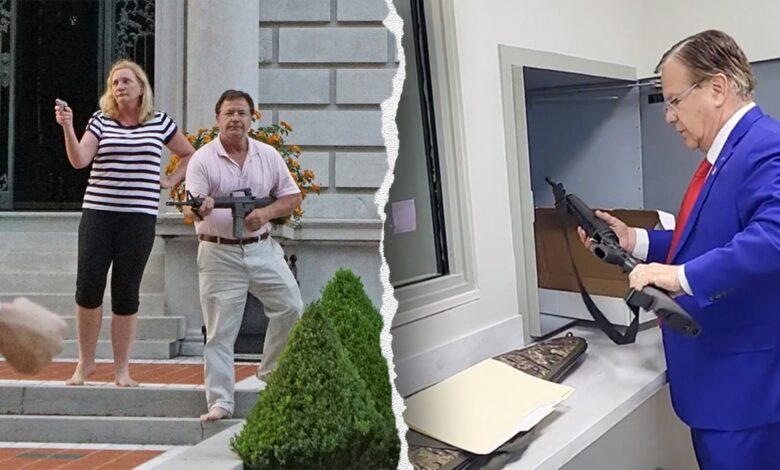 McCloskeys win back AR-15 rifle 5 years after Black Lives Matter protest confrontation McCloskeys win back AR-15 rifle 5 years after Black Lives Matter protest confrontation