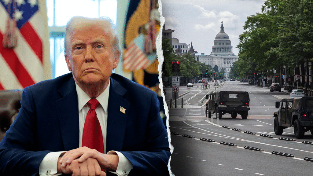President Trump increases federal law enforcement presence in DC following violent crime surge
