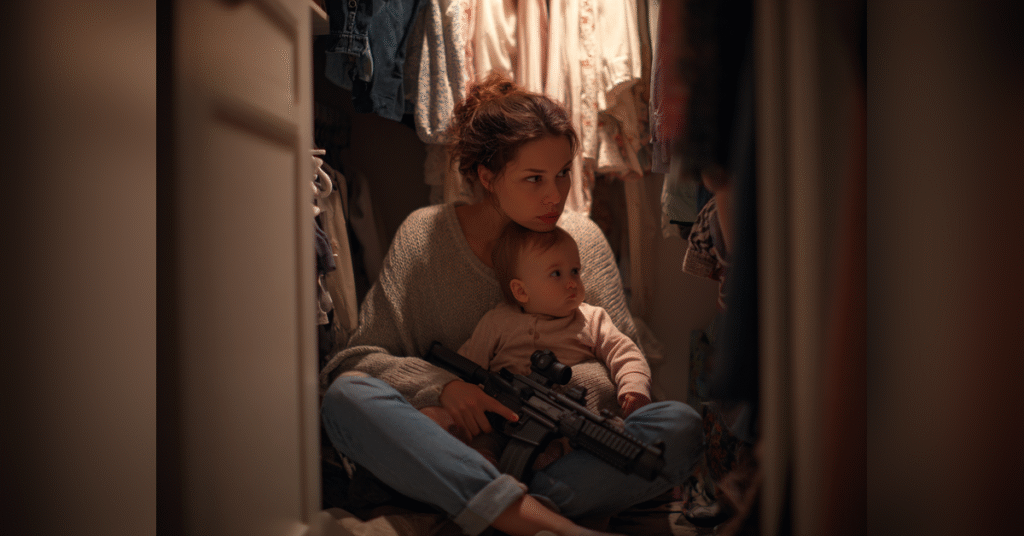 Mother Protects Baby, Fatally Shoots Intruder In Head During Home Invasion