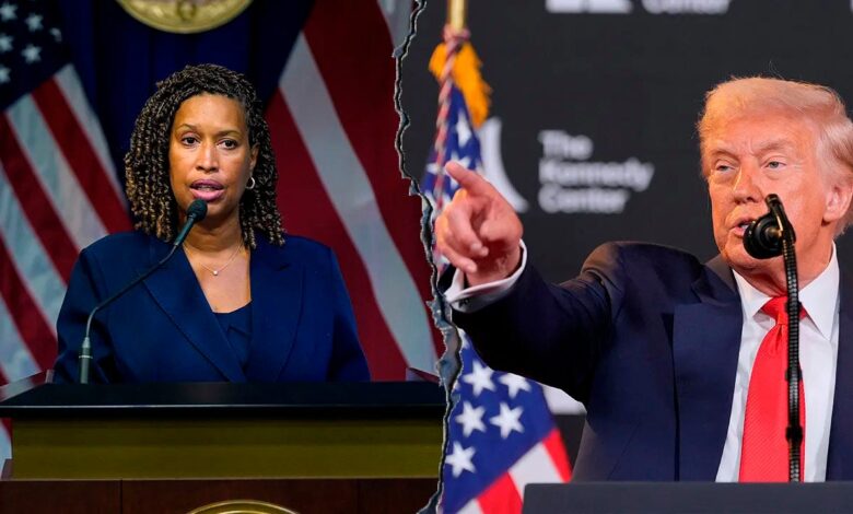 Trump praises Democratic DC mayor for working with his administration on crime crackdown Trump praises Democratic DC mayor for working with his administration on crime crackdown