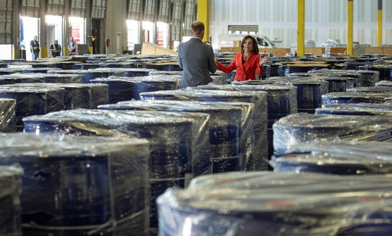 Feds intercept 1,300 barrels of meth precursor chemicals shipped from China to Mexico Feds intercept 1,300 barrels of meth precursor chemicals shipped from China to Mexico
