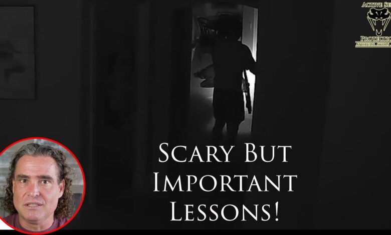Homeowner Has Split Second To Stop Highly Unusual Home Invader!