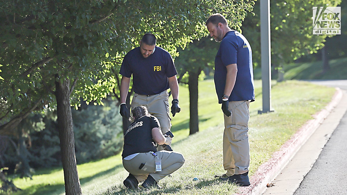 FBI searching for evidence in connection to the murder of Charlie Kirk.
