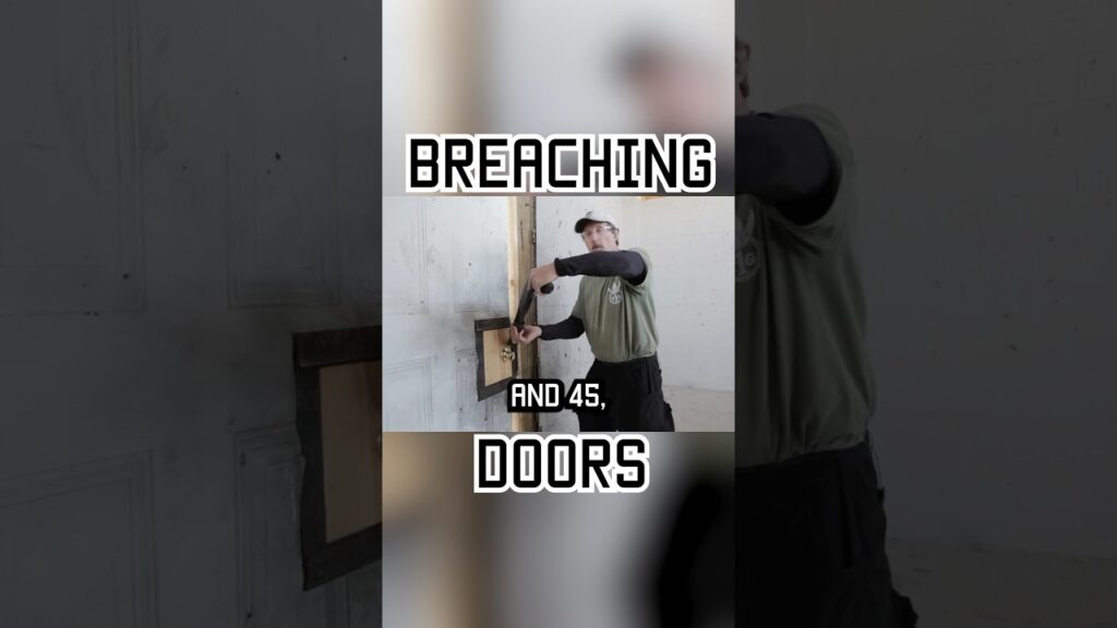 How to open a door with a shotgun #shorts #military