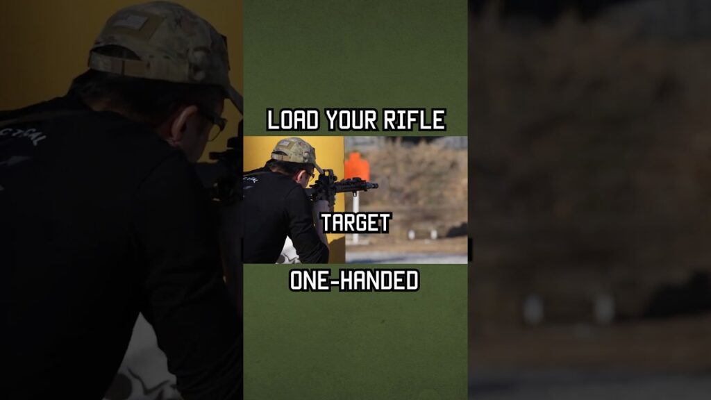 Injured? Here's how to load ONE-HANDED #shorts #military #specialforces