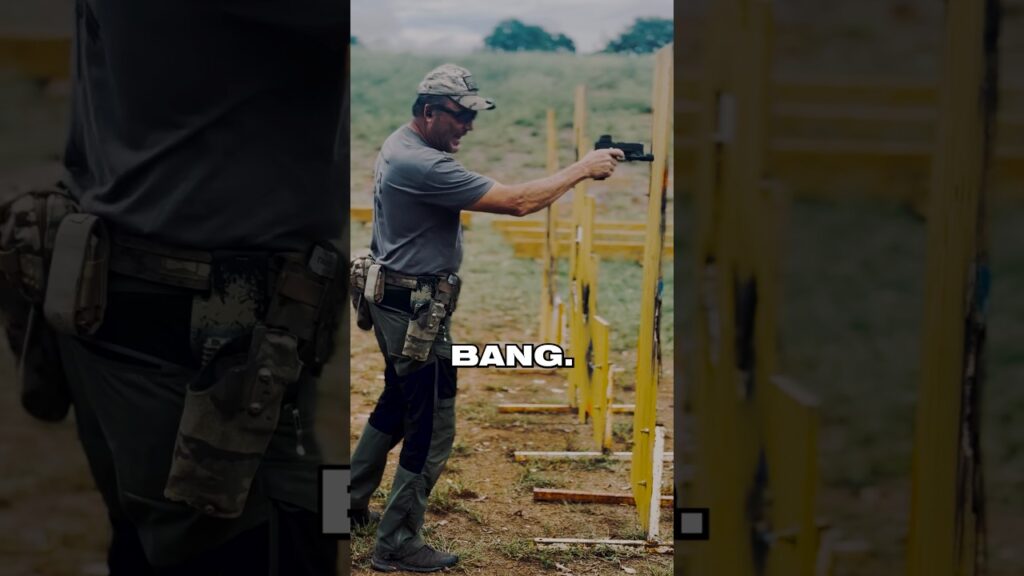 How to shoot your pistol one-handed and NOT SUCK #shorts #specialforces #tips #lifehacks