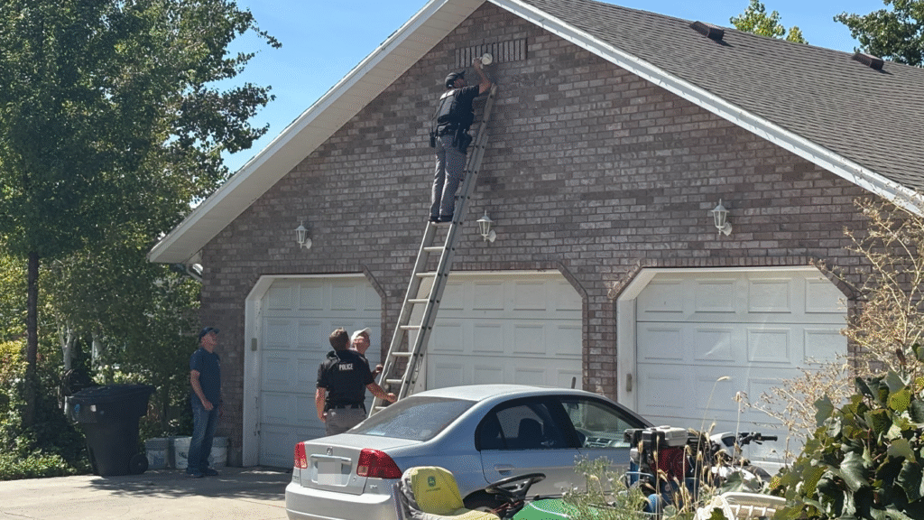 Charlie Kirk assassination: Authorities collect home surveillance video that may show killer fleeing scene