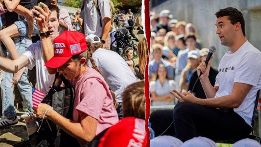 Students supporting Charlie Kirk say they ‘are not afraid’ after assassination, vow to defend free speech