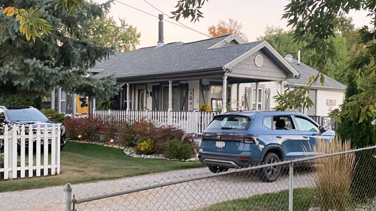 The home of Thomas Sanford's parents