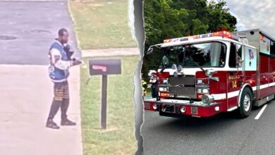 Suspect targeted suburban DC fire station with ‘makeshift Molotov cocktails,’ police say