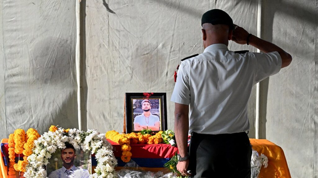 Hamas transfers coffin of dead hostage to Israel, IDF confirms Hamas transfers coffin of dead hostage to Israel, IDF confirms