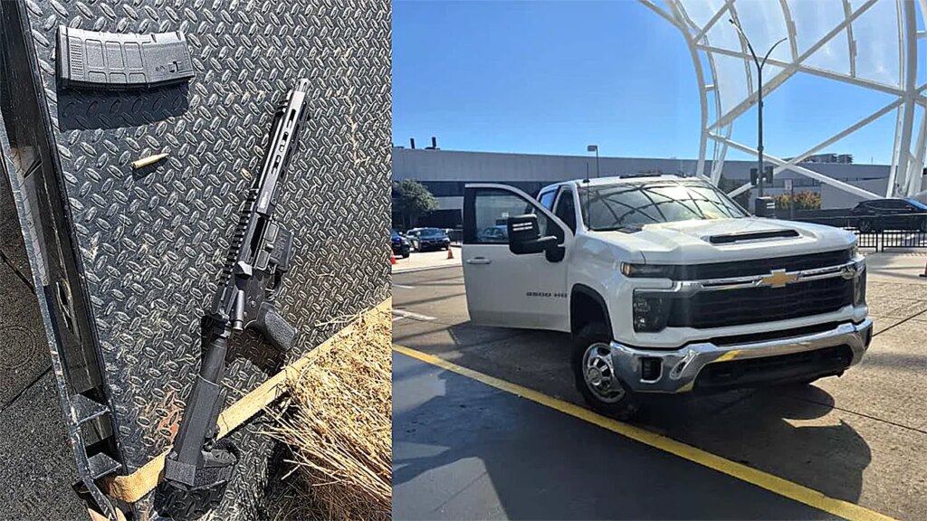 ‘Tragedy averted’ at Atlanta Airport as police arrest man with AR-15 allegedly threatening to ‘shoot it up’ ‘Tragedy averted’ at Atlanta Airport as police arrest man with AR-15 allegedly threatening to ‘shoot it up’