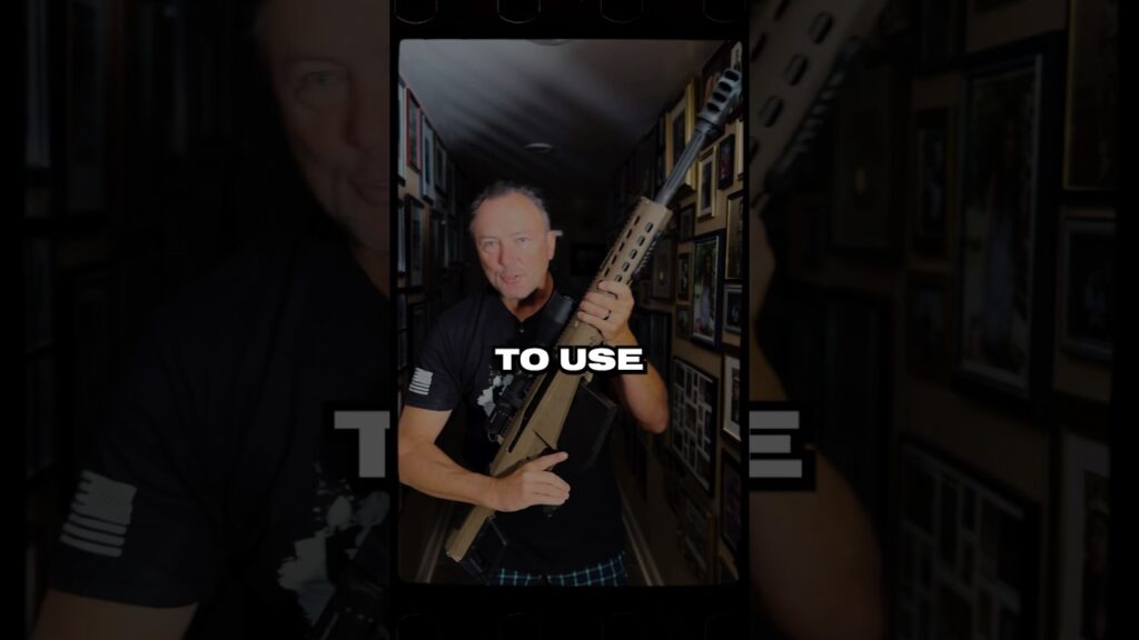 Barrett .50 Cal for Home Defense #shorts #youtubeshorts #home