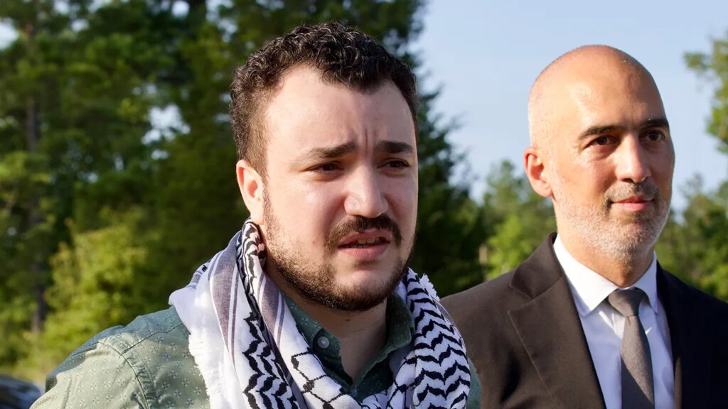 DOJ argues judge’s decision blocking Mahmoud Khalil’s removal was ‘indefensible’