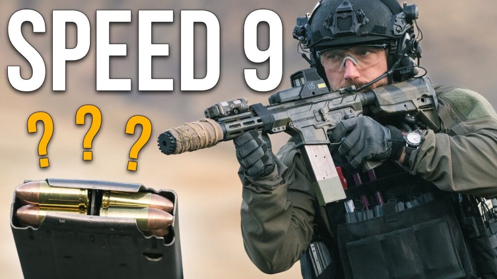 Two Mags in One, You Twist The Magazine around to Reload; The Mimic Speed 9