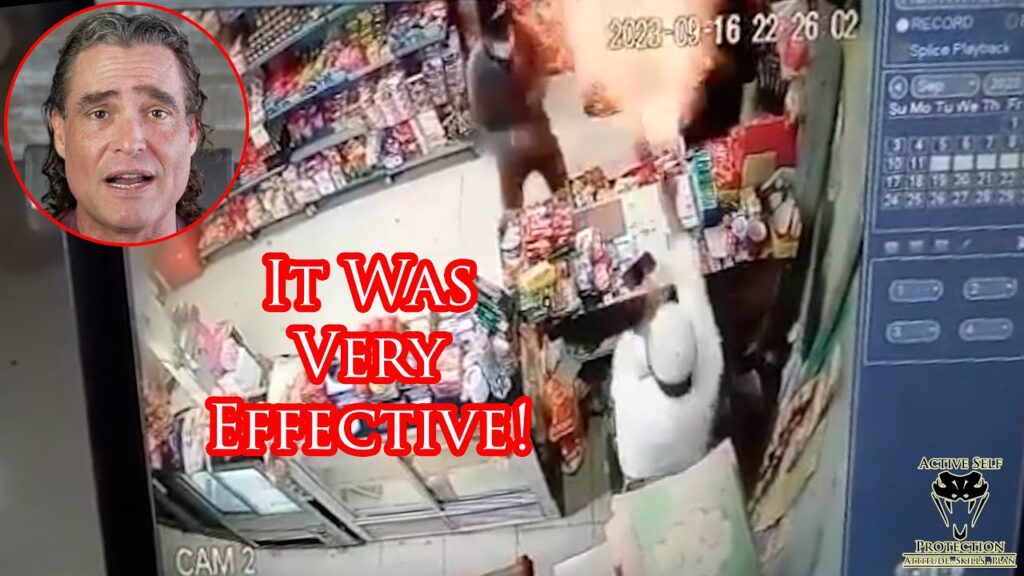 Defender Casts Fireball To Repel Armed Robbers