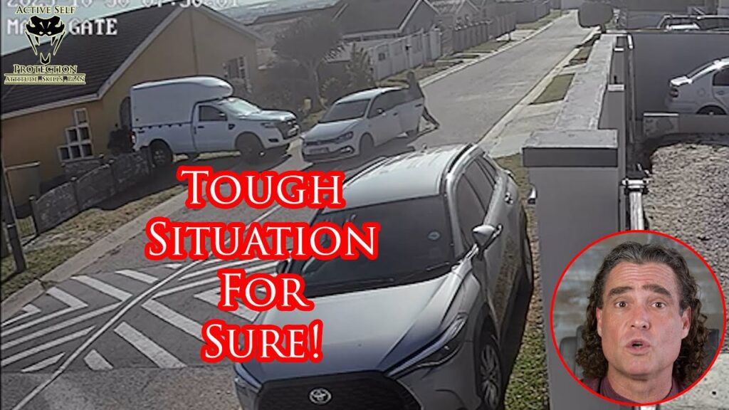 Delivery Driver Must Think Fast To Protect Himself From Carjackers