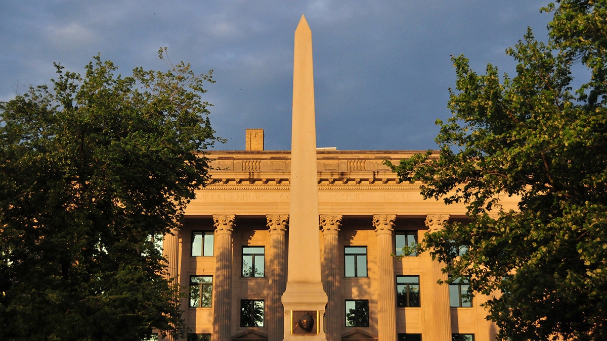 The Mecklenburg County Courthouse