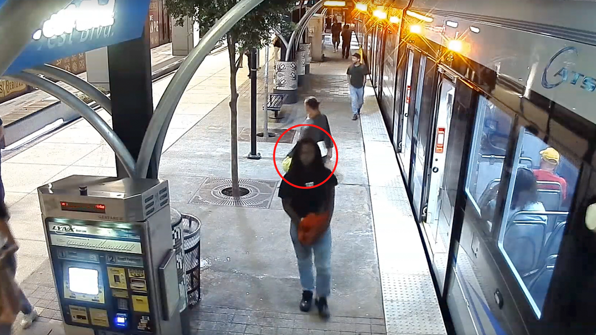 Decarlos Brown Jr. seen at Lynx Blue Line train station in Charlotte, North Carolina. 