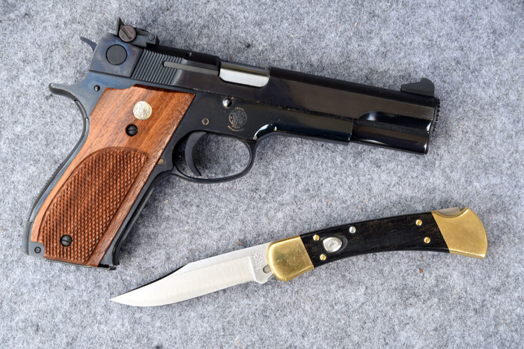 smith wesson model 52 knife