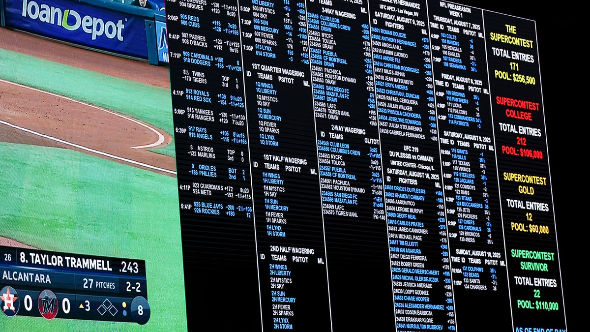 A general view of a sportsbook