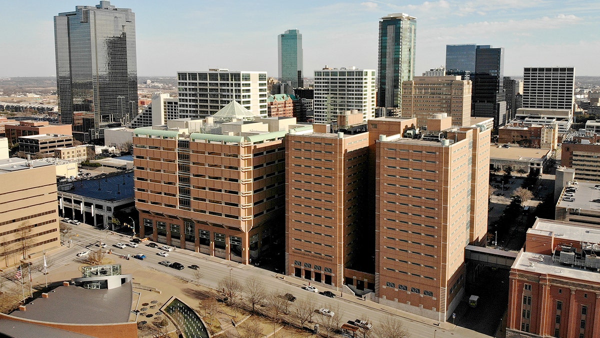 Tarrant County Corrections Center aerial view