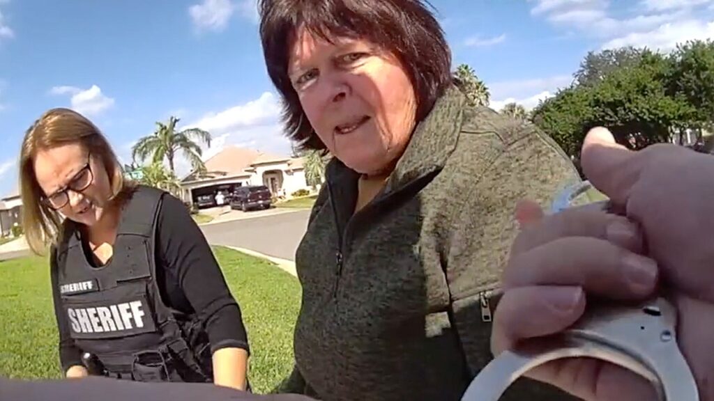 Dramatic bodycam video captures moment suspected kidnapper is arrested after 40 years on the run Dramatic bodycam video captures moment suspected kidnapper is arrested after 40 years on the run