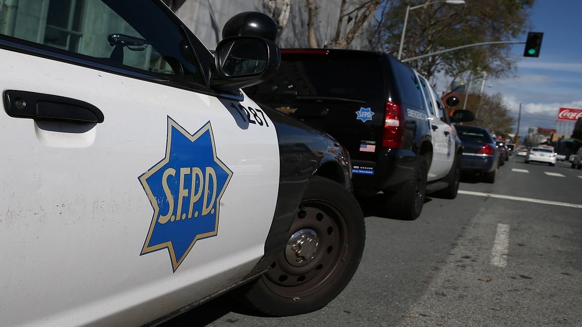 San Francisco police cars