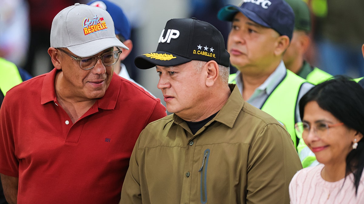 Venezuelan politicians in Caracas.