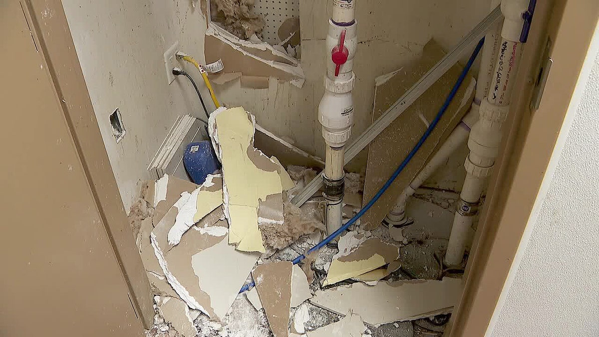 Vandalism in Nokomis Daycare Center