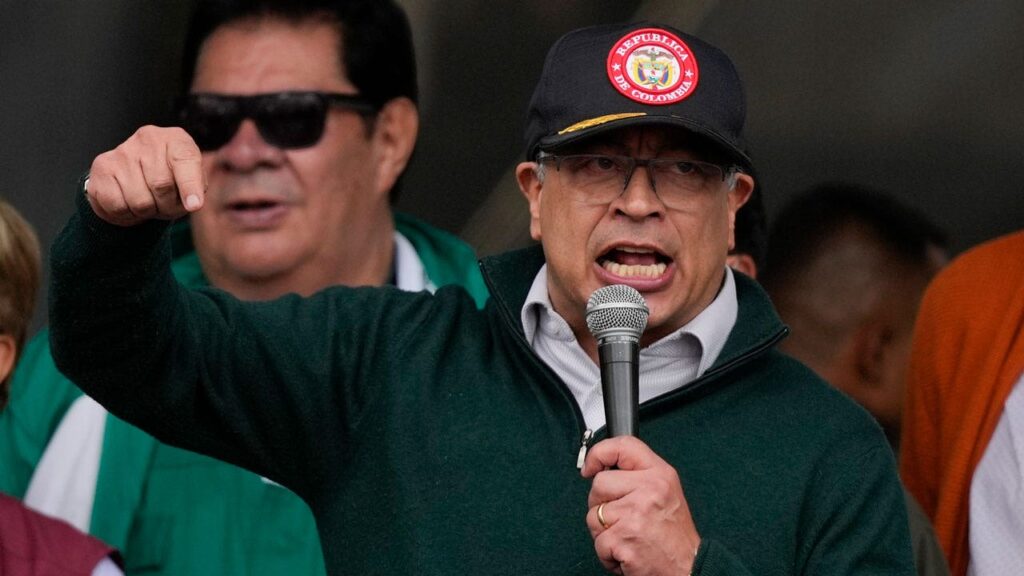 Colombian President Petro threatens military response after Trump warns Colombia may be next target