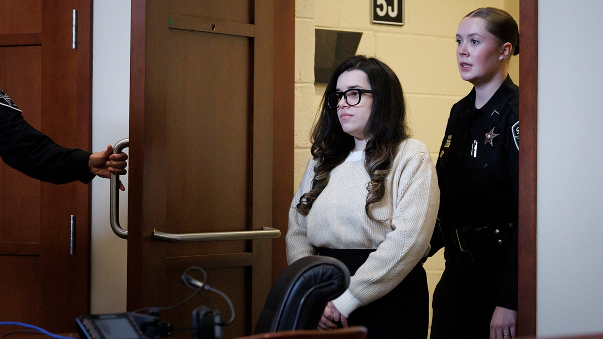 Juliana Peres Magalhães in a Virginia courtroom