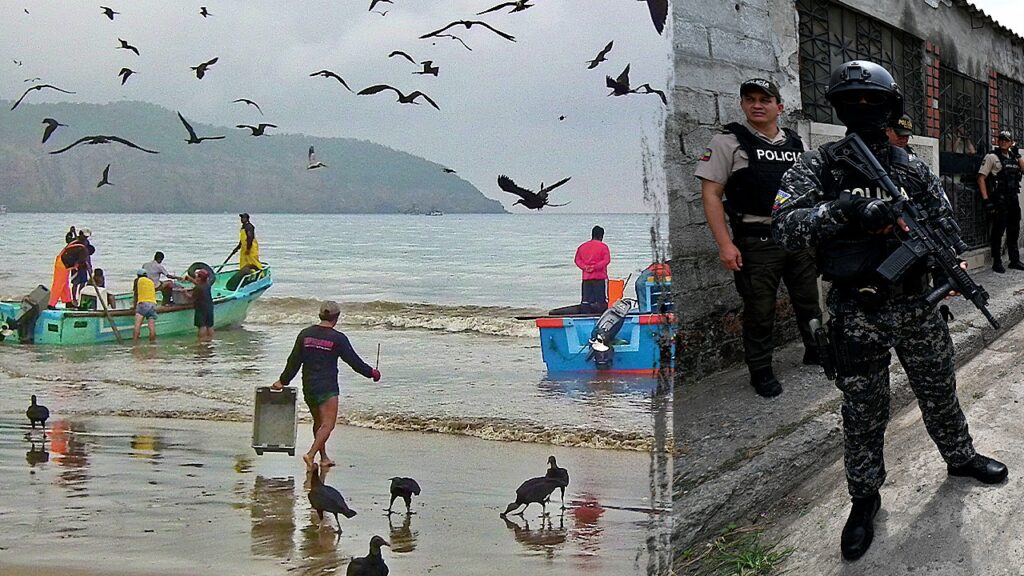 Five severed heads found hanging on Ecuador beach amid escalating gang clashes Five severed heads found hanging on Ecuador beach amid escalating gang clashes