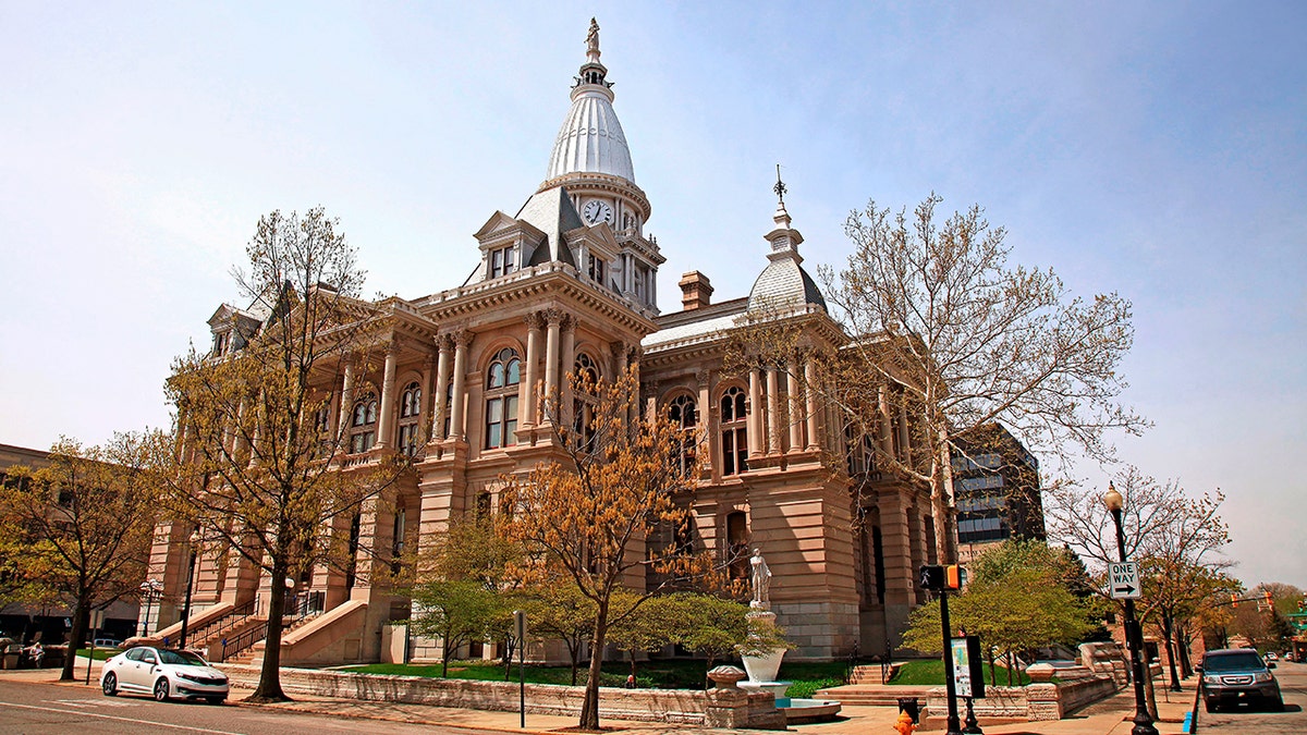 Tippecanoe County Courthouse in Lafayette, Indiana
