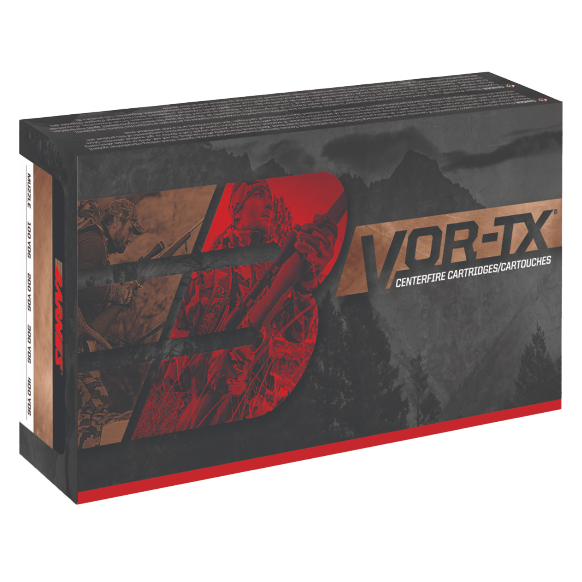 Barnes VOR-TX Rifle 5.56 NATO Ammo 70gr TSX BT 20 Rounds