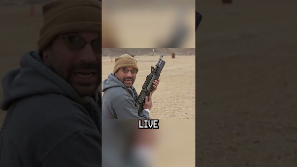 Here's how to use a rifle-mounted grenade launcher #shorts #military #army #specialforces