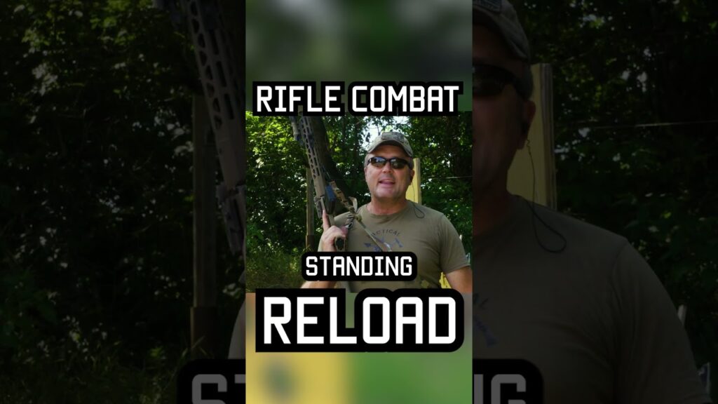 Here's how to do a Rifle Combat Reload #shorts #military #lawenforcement #youtubeshorts #tips