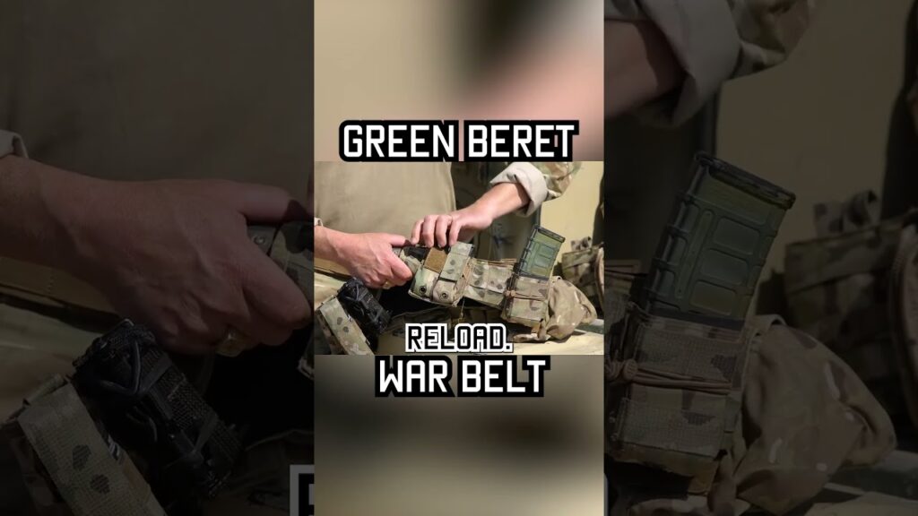 How Green Berets set up their warbelts! #specialforces #tips
