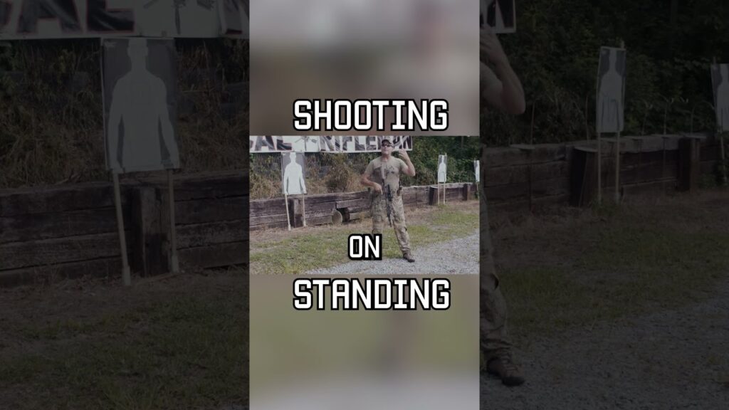 How to shoot better while standing #tips #shorts #military