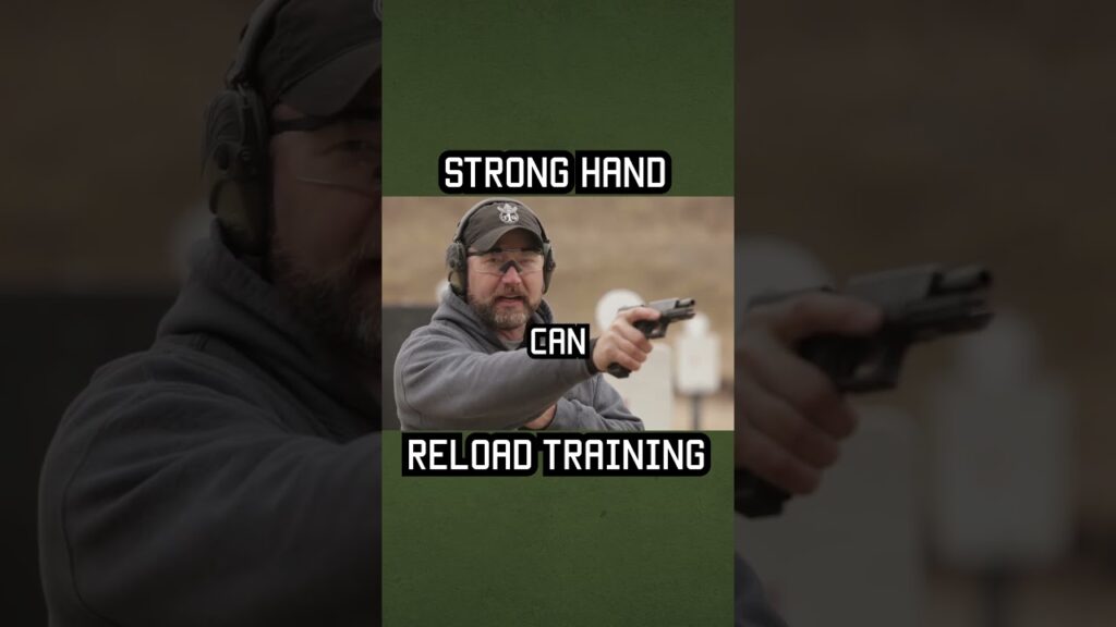 Strong Hand Reload Training #tips #shorts #military